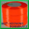 Tasiemka satynowa 12mm kolor orange 8027