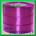 Wstążka tasiemka satynowa 12mm kolor jasny fiolet 8120