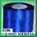 Wstążka tasiemka satynowa 12mm kolor ciemny niebieski 8108