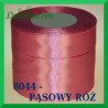 Tasiemka satynowa 25mm kolor pąsowy róż 8044