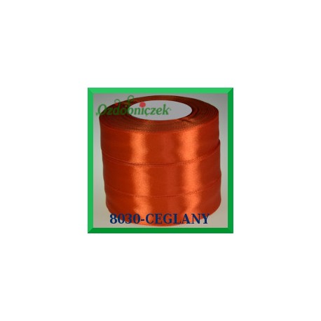 Tasiemka satynowa 38mm kolor ceglany 8030