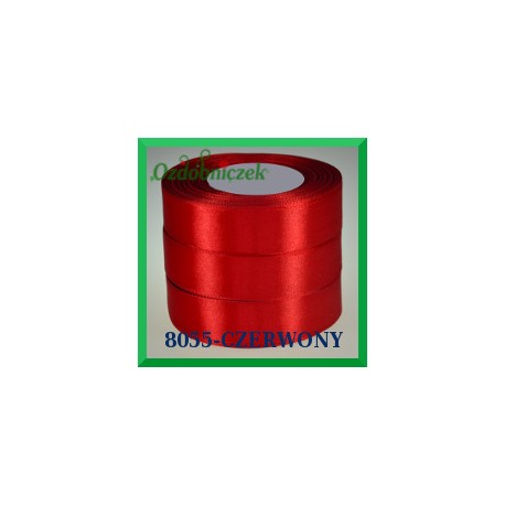 Tasiemka satynowa 50mm kolor czerwony 8055