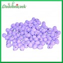 Jajeczka nakrapiane FIOLETOWE 2 cm 100 szt
