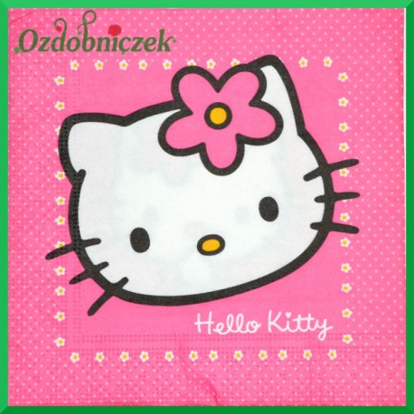 Serwetka do decoupage hello Kitty