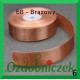 Tasiemka satynowa SZTYWNA 38mm/2mb kolor brązowy 68