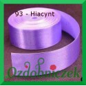 Wstążka tasiemka satynowa SZTYWNA 38mm/2mb kolor hiacynt 93