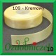 Tasiemka satynowa SZTYWNA 38mm/2mb kolor kremowy 109