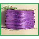 Wstążka tasiemka atłasowa 3mm fioletowa
