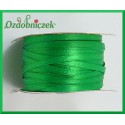 Tasiemka atłasowa 3mm zielona