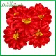 DALIA głowka kwiatowa 12CM CZERWONA