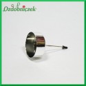 Srebrne podstawki pod świece TEALIGHT 1szt/42mm