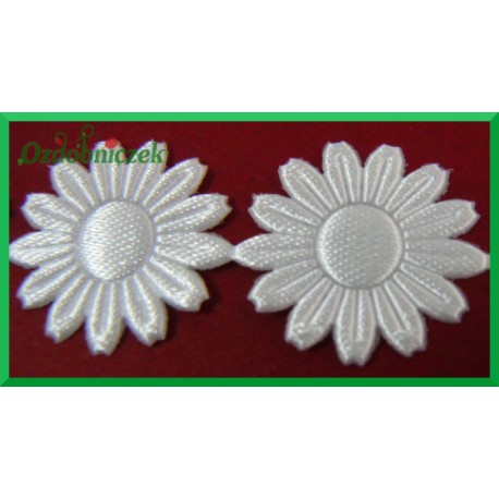 Aplikacje słoneczniki duże białe