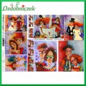 Papier do decoupage KLASYCZNY A4 D0527M - malowane pary