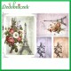 Papier do decoupage KLASYCZNY A4 D0478M - wieża Eiffla 4 tła