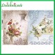 Papier do decoupage KLASYCZNY A4 D0477M - paryskie motywy i kwiaty