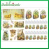 Papier do decoupage KLASYCZNY A4 D0386M - kaczuszki