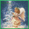 Serwetka do decoupage ANIOŁ CHOINKA 1SZT