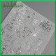 Papier ryżowy srebrny A5 z HOT PRINTEM RH0007 -NAPISY WESOŁYCH ŚWIĄT