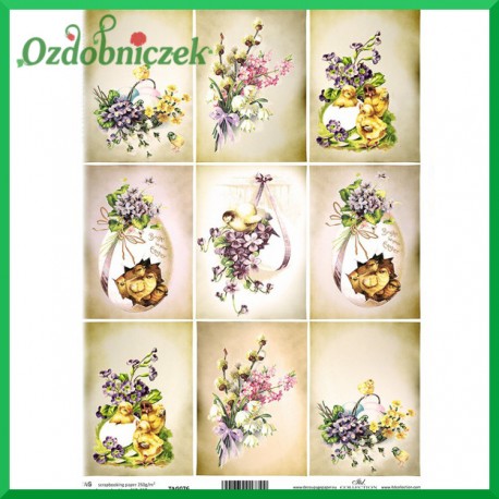 Przegródki ozdobne  - TAG0076- ozdoby wielkanocne