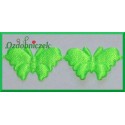 Aplikacje motylki  jasne zielone