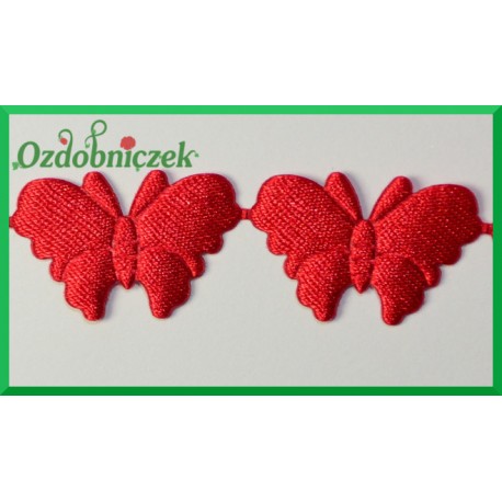 Aplikacje motylki czerwone