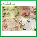 Papier do decoupage KLASYCZNY A4 - DO579 WIOSNA W 4 ODSŁONACH