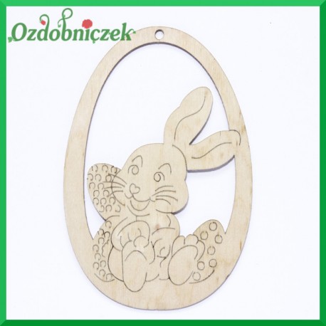 Jajko zawieszka młody Króliczek nr 8