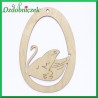 Jajko zawieszka łabądź  nr 12