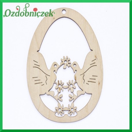 Jajko zawieszka Gołebie nr 24