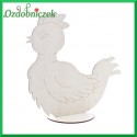 Mała KURKA na podstawce - sklejka ozdobna
