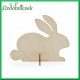 KRÓLICZEK długie uszy na podstawce - sklejka ozdobna