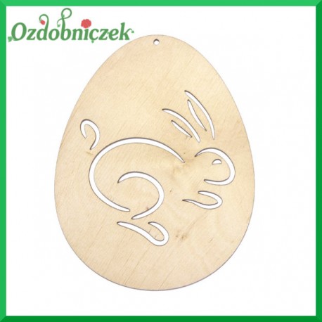 Jajko wycięty króliczek