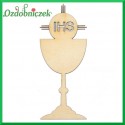 Kielich komunijny IHS