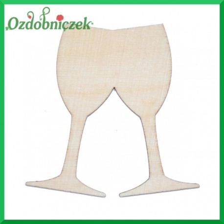 Kieliszki mix ozdób