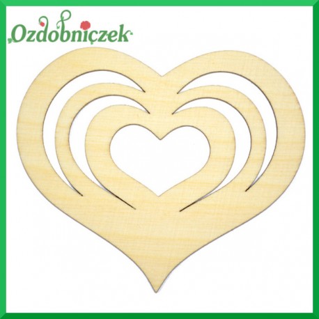 Serce ze sklejki 