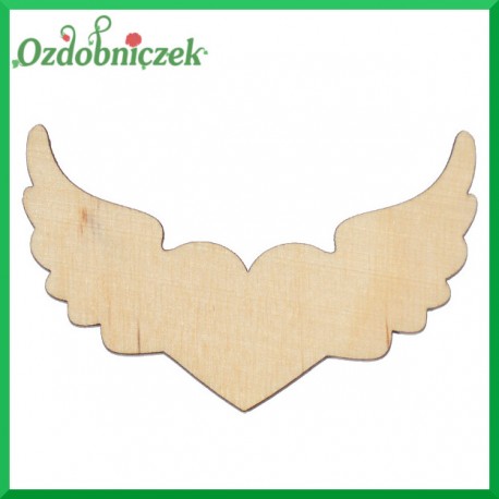 Serce i skrzydła 3szt