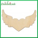 Serce i skrzydła 3szt