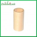 Świecznik drewniany okrągły duży