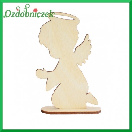 Aniołek na podstawce na podziękowanie dla gości