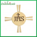 Emblemat IHS ze sklejki 6cm