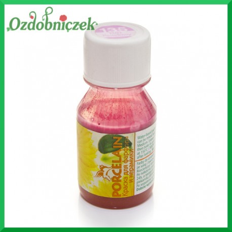 Farba do ceramiki 50ml nr 135 RÓŻ PASTELOWY