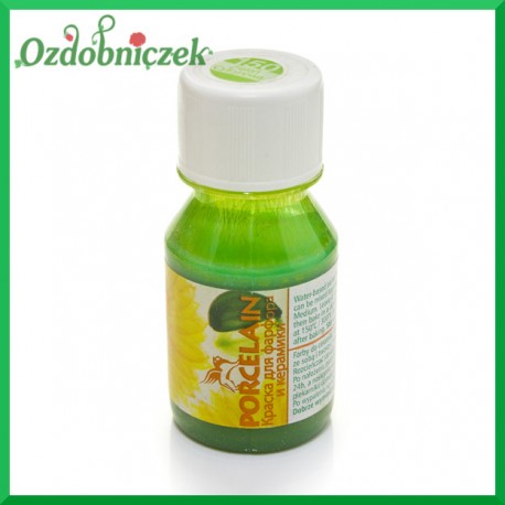 Farba do ceramiki 50ml nr 150 ZIELEŃ CYTRYNOWA