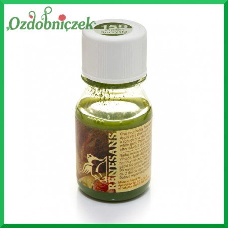 Farba do ceramiki 50ml nr 159 ZIELEŃ SOCZYSTA