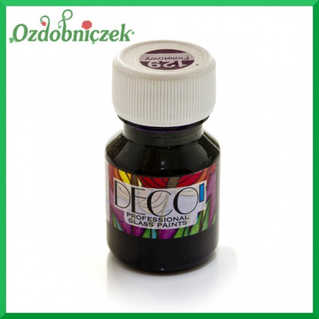 Farba do szkła 30ml nr 129 FIOLETOWA