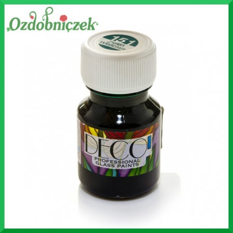 Farba do szkła 30ml nr 151 ZIELEŃ WŁAŚCIWA