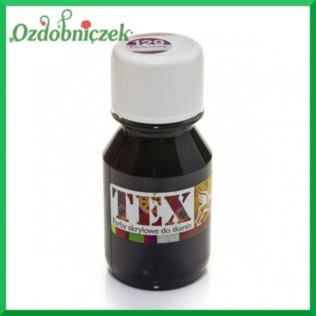 Farba do tkanin 50ml nr 129 FIOLETOWA