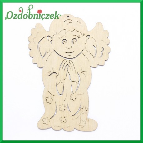 Aniołek dziewczynka ze złożonymi rączkami 15cm