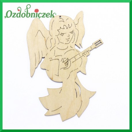Aniołek z gitarą 15cm