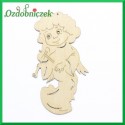 Aniołek ze skrzypcami 15cm