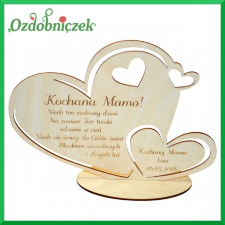 Statuetka z grawerem na Dzień Matki